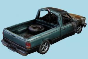 Destroyed Car Destroyed Pickup-2